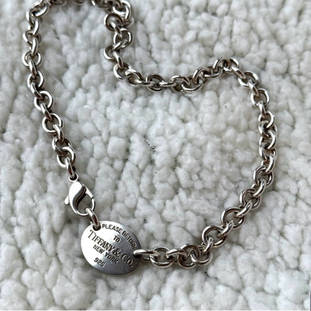 Tiffany & Co. Sterling Silver Link Necklace